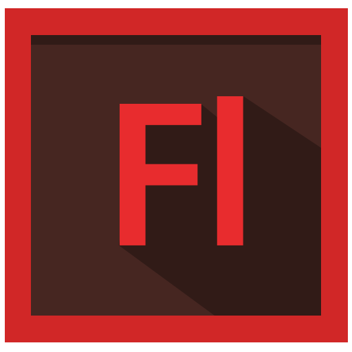 Adobe, design, flash professional, flash professional logo icon