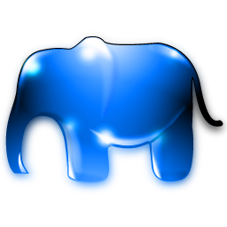 Elephant, animal icon