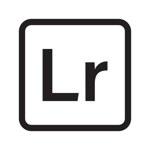 Adobe, extension, file, format, lightroom icon