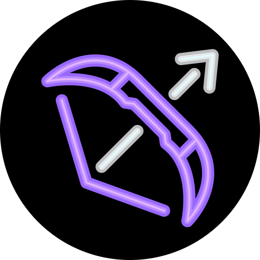 Arrow, superhero, weapon icon
