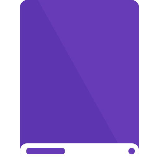 Dp, drive, white icon
