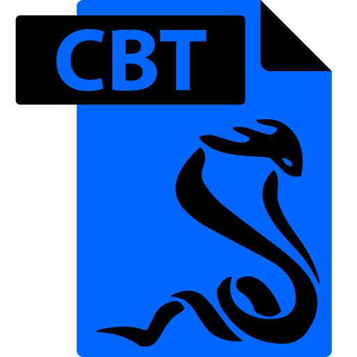 Cbt, comic book, file, format, sumatrapdf icon
