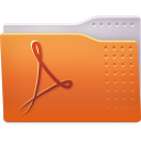Folder, pdf icon