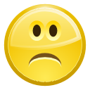 Bad, disappointed, face, sad icon