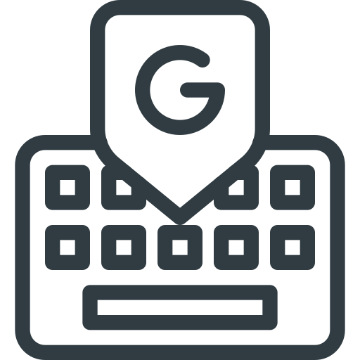 Brand, brands, google, keyboard, logo, logos icon