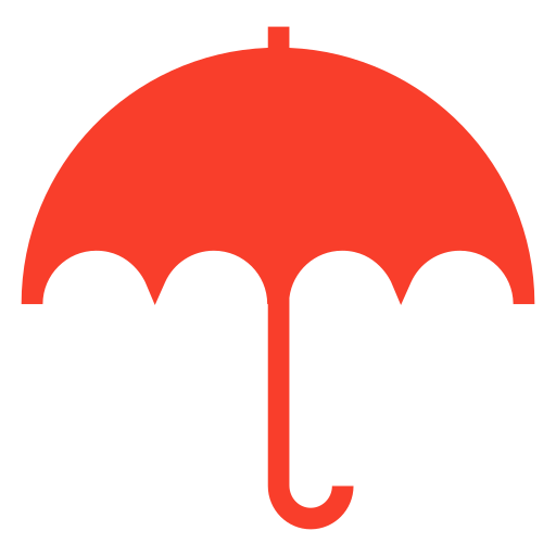 Protection, rain, umbrella, weather icon