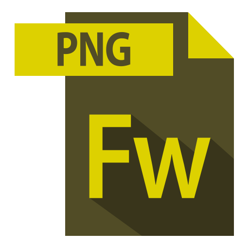 Adobe, extention, file format, fw extention icon