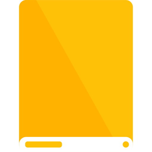 Amber, drive, white icon