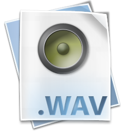 Wav, audio, file icon