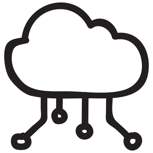 Cloud, connect, data, exchange, file, network, sharing icon