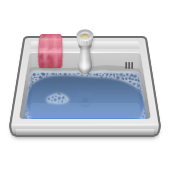 Sink, wash icon