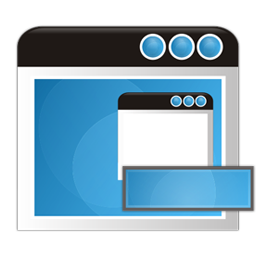 Minus, window icon