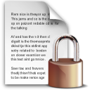 Encrypted icon