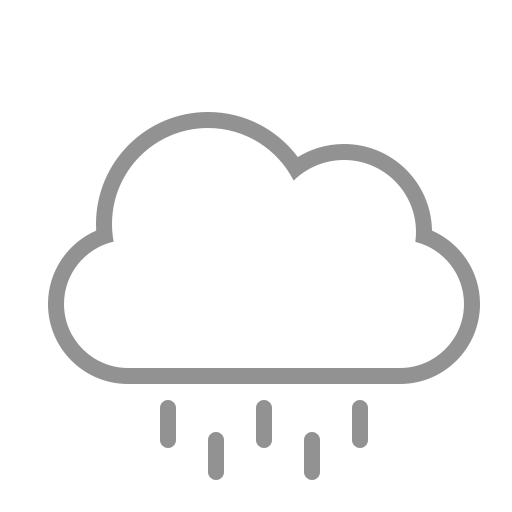Cloud, rain icon