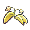 Flower, recycle icon