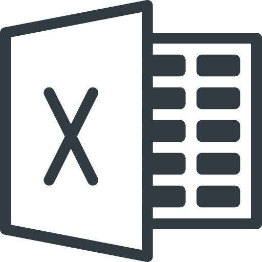Brand, brands, excel, logo, logos icon