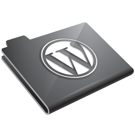 Grey, wordpress icon