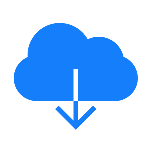 Download, cloud icon