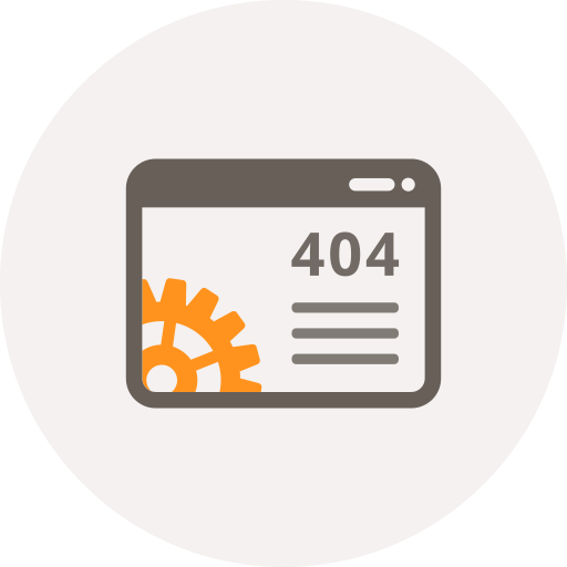 Browser, error, internet page, preferences, settings, web, website icon