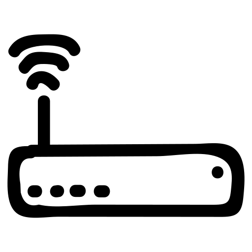 Device, router, signal, wifi icon