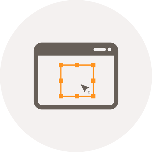 Browser, editor, node, tool, window icon