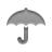 Rain, umbrella icon
