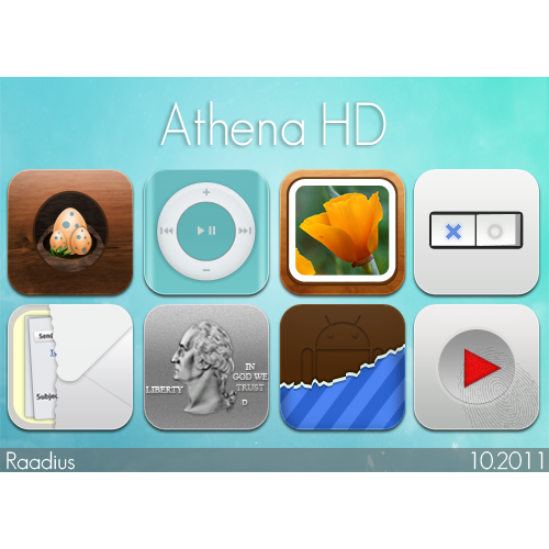 Athena, final, hd icon