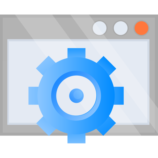 Optimization, options, cog, settings icon