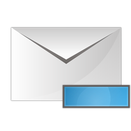 Envelope, minus icon
