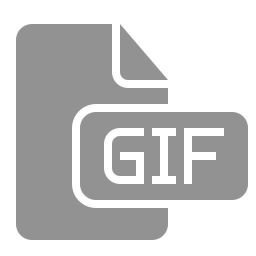 Document, file, gif icon