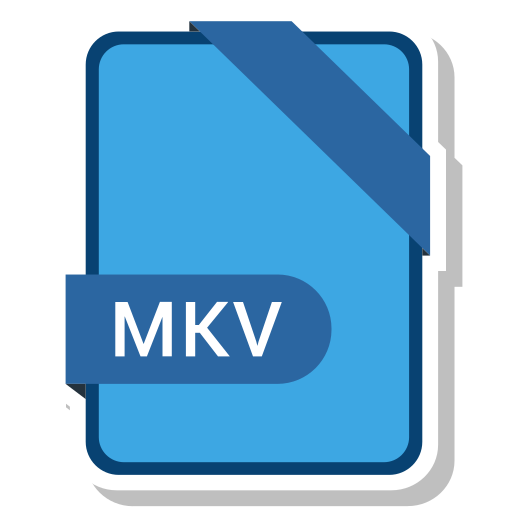 Document, file, mkv, name icon