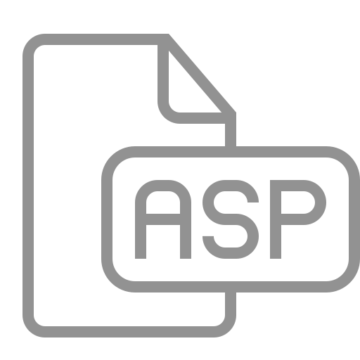 Asp, document, file icon