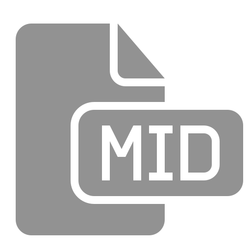 Document, file, mid icon