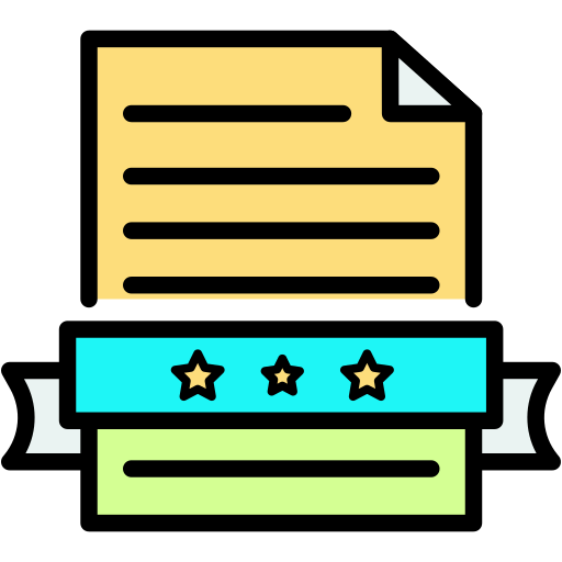 Bookmark, document, file icon