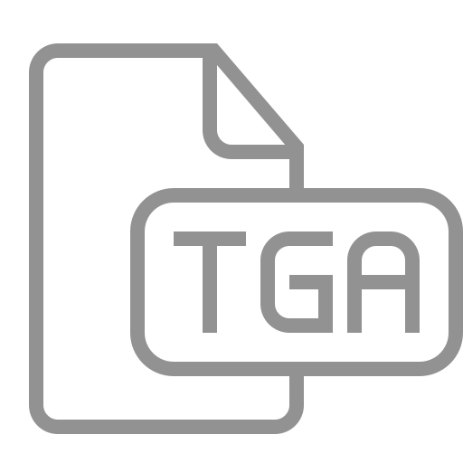 Tga, document, file icon