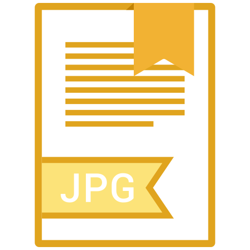 Document, extension, file, jpg icon