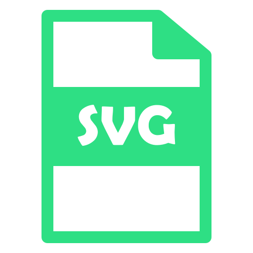 Svg, file, format, document icon
