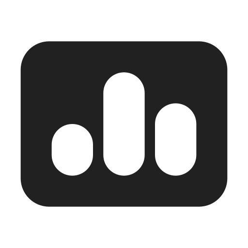 Ic, fluent, document, landscape, data, filled icon