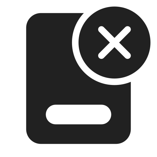 Ic, fluent, document, footer, dismiss, filled icon