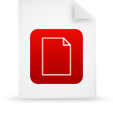 File, document, paper, red icon