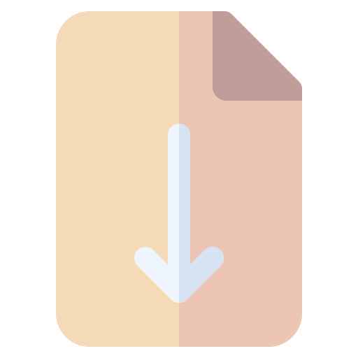 Data, document, download, file icon