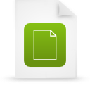 File, document, paper, green icon