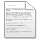 Document, text icon