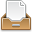Document, inbox icon
