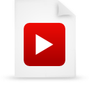 File, document, paper, red icon
