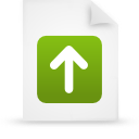 File, document, paper, green icon