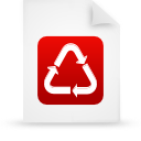File, document, paper, red icon