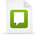 File, document, paper, green icon