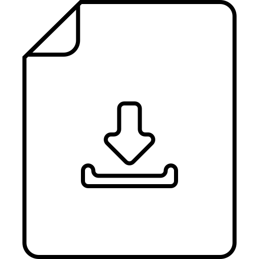 Document, file, folder, media icon