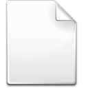 Blank, document icon